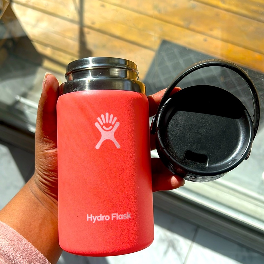 Hydro flask mini pink travel tumblr